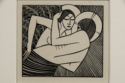 Stay Me With Apples by Eric Gill