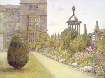 The East Court, Montacute House, Somerset by Ernest Arthur Rowe
