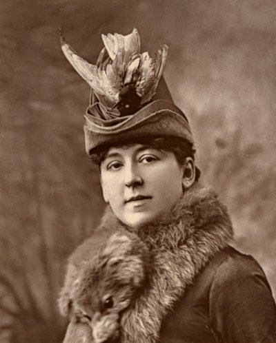 Amy Roselle, British Actress by Ernest Barraud