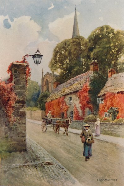 Bakewell, South Church Street by Ernest William Haslehust