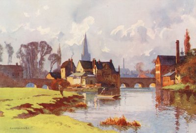 River Thames: Abingdon by Ernest William Haslehust