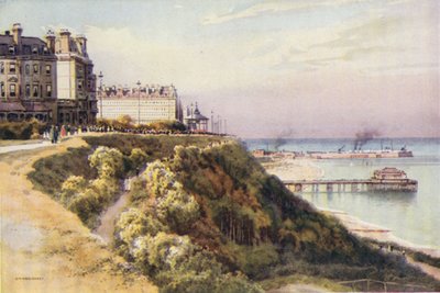 The Leas, Folkestone by Ernest William Haslehust