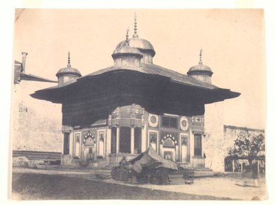 Fountaine de la Sophie, Constantinople by Ernest de Caranza