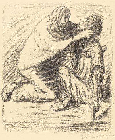 Blessed are the Merciful by Ernst Barlach