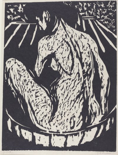 Female Nude by Ernst Ludwig Kirchner