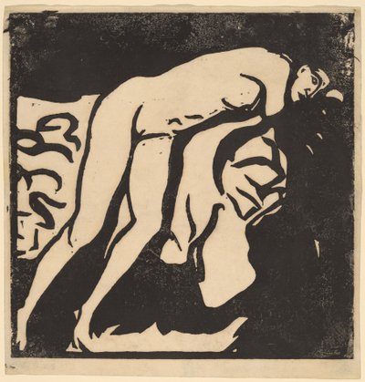 Nude Girl, 1906 by Ernst Ludwig Kirchner