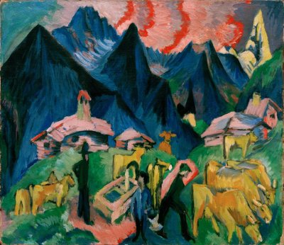 Alpine Life by Ernst Ludwig Kirchner