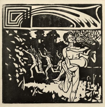 Abduction by Ernst Ludwig Kirchner