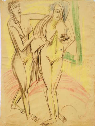 After the Bath by Ernst Ludwig Kirchner