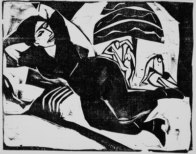 Rest, 1911 by Ernst Ludwig Kirchner