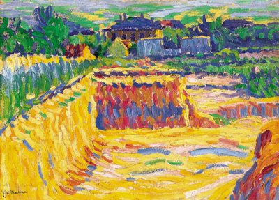 The Loam Pit by Ernst Ludwig Kirchner