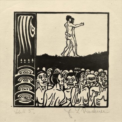Before the People by Ernst Ludwig Kirchner