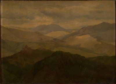 Mountain Landscape near Civitella by Ernst Meyer