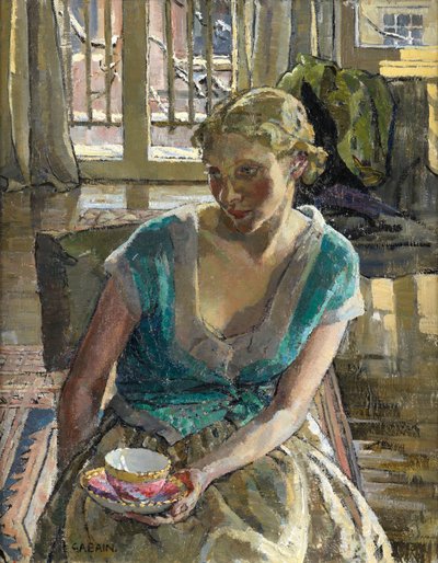 Tea in Winter by Ethel Gabain