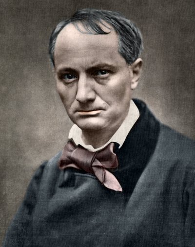 Charles Baudelaire (1821-1867), French writer by Etienne Carjat