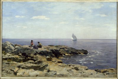 E. Dücker, On the Coast by Eugene Gustav Dücker