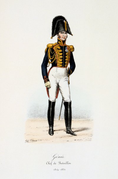 Génie, Chef de Bataillon by Eugene Titeux