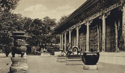 China, Buddha Temple by European Photographer