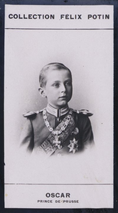 Oscar, Prince of Prussia (1888) by European Photographer