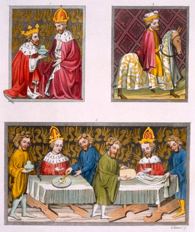 Dignitaries of the Holy Roman Empire by European School