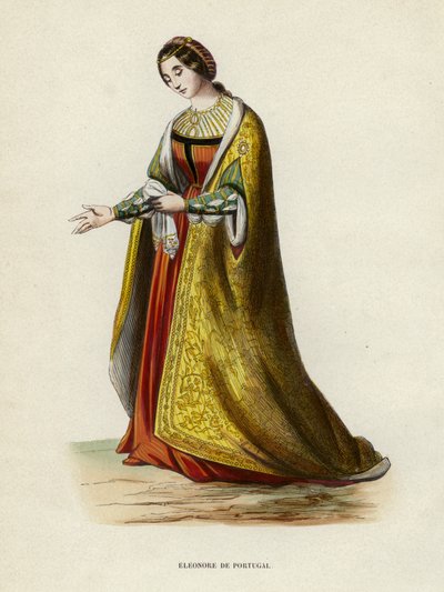 Eleanor of Portugal by European School