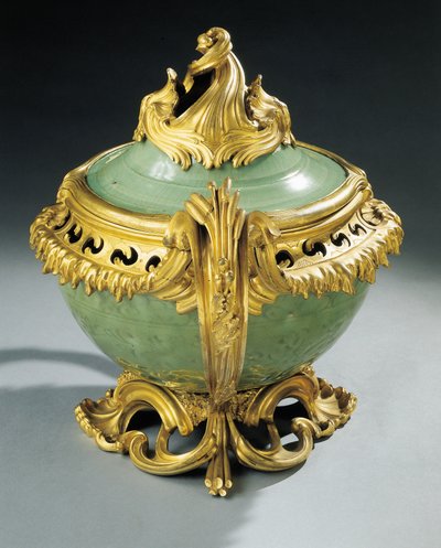 Louis XV Pot-Pourri Vase by European School