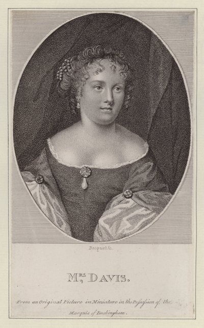 Mary Davis, English Actress by European School