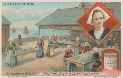 Women Preparing Sardines by European School