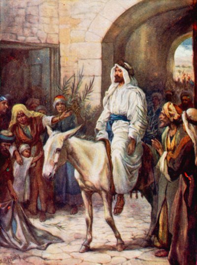 Entry into Jerusalem by Evelyn Stuart Hardy