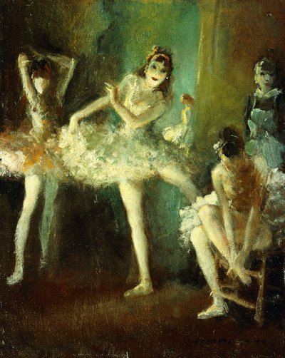 Ballet Girls by Everett Shinn
