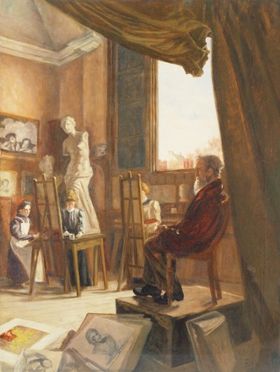 The Art Class by F.A. Howard