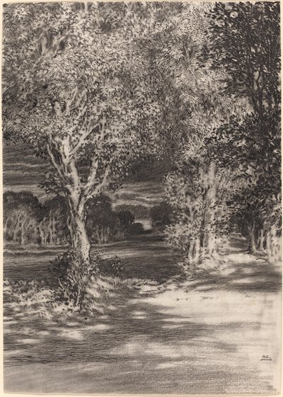 Sunset and Moonrise at Cilian-Aeron by F.L. Griggs