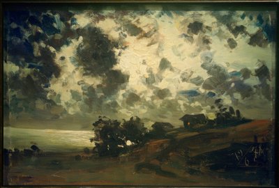 Moonlight, Study by Fanny Churberg