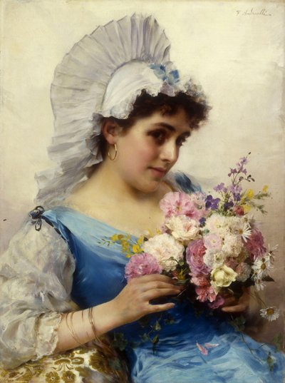 The Bouquet by Federigo Andreotti