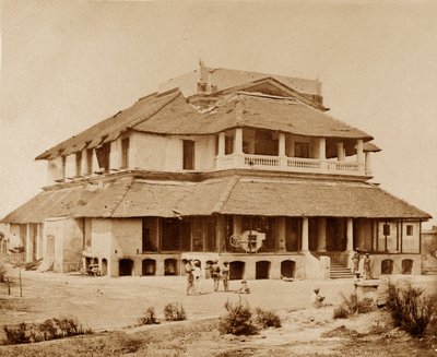 Banks House, Lucknow by Felice Beato