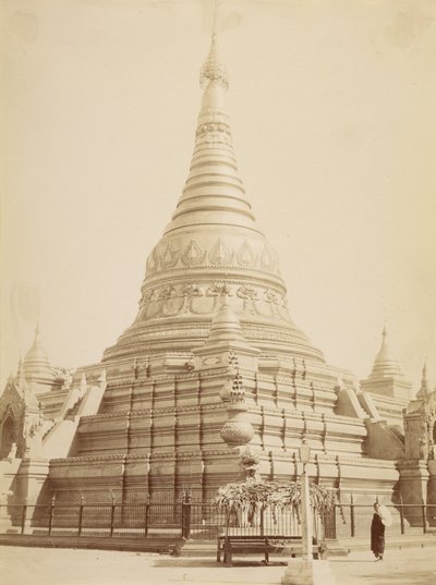 Eindawya Pagoda - Mandalay by Felice Beato