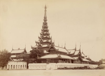 The Palace Mandalay (Centre of the Universe) by Felice Beato