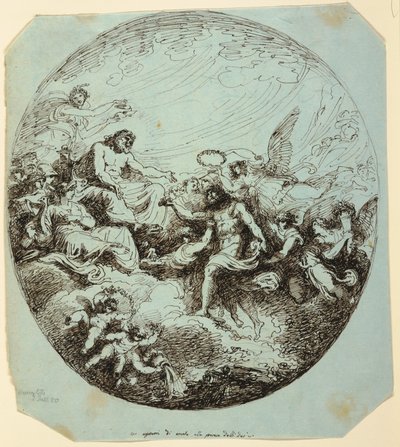 The Apotheosis of Hercules, Palazzo Gessi, Faenza by Felice Giani