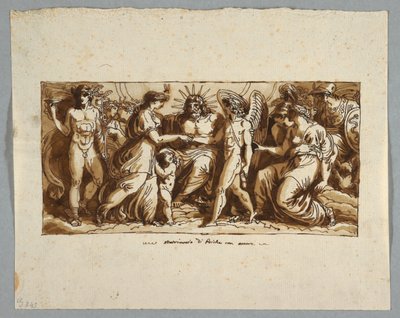 The Marriage of Psyche and Cupid by Felice Giani