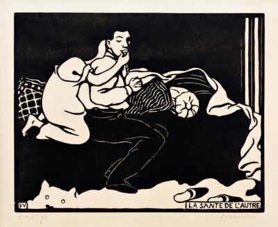 The Health of the Other by Felix Edouard Vallotton