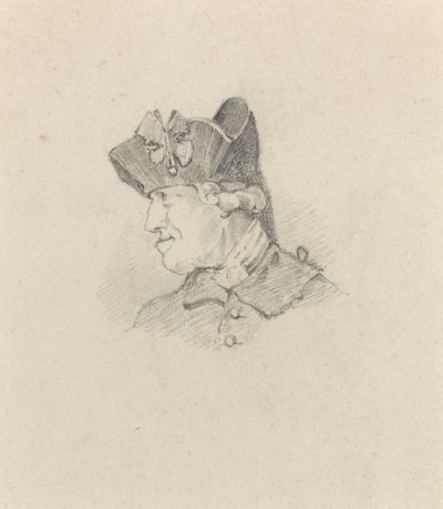 Head of a Man by Felix Hilaire Buhot