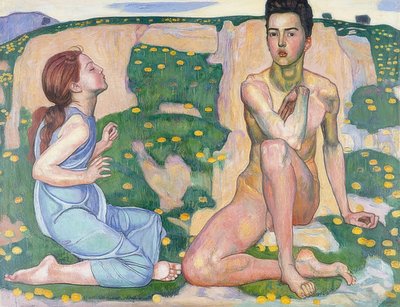 Spring by Ferdinand Hodler