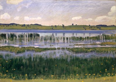 Lake Burgäschi by Ferdinand Hodler