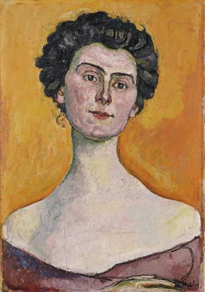 Portrait of Clara Pasche-Battié, 1914 by Ferdinand Hodler