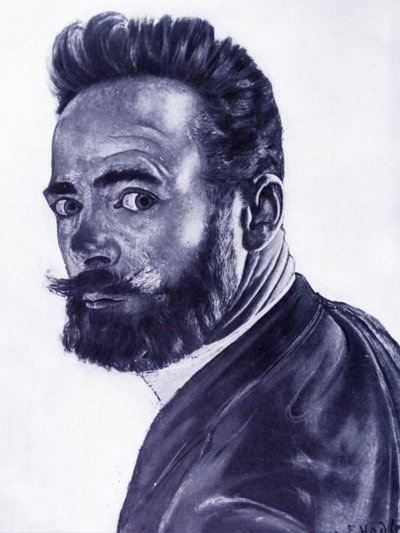 Self Portrait, 1891 by Ferdinand Hodler