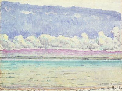 The Lake by Ferdinand Hodler