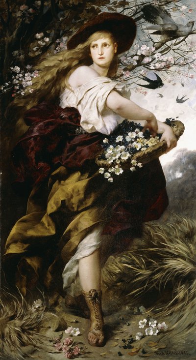 Flora by Ferdinand Keller