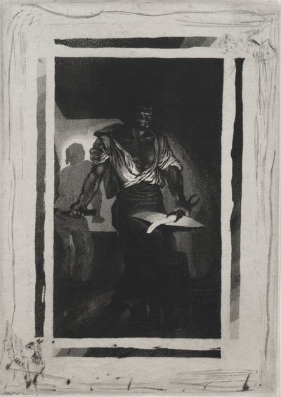 The Blacksmith by Ferdinand Victor Eugene Delacroix