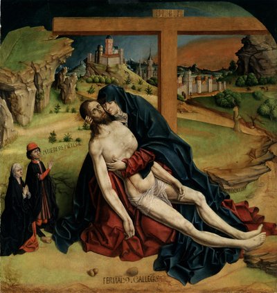 Pietà by Fernando Gallego