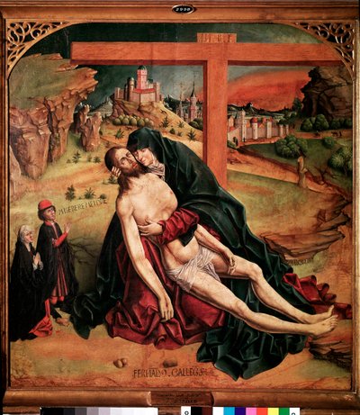 Pieta by Fernando Gallego